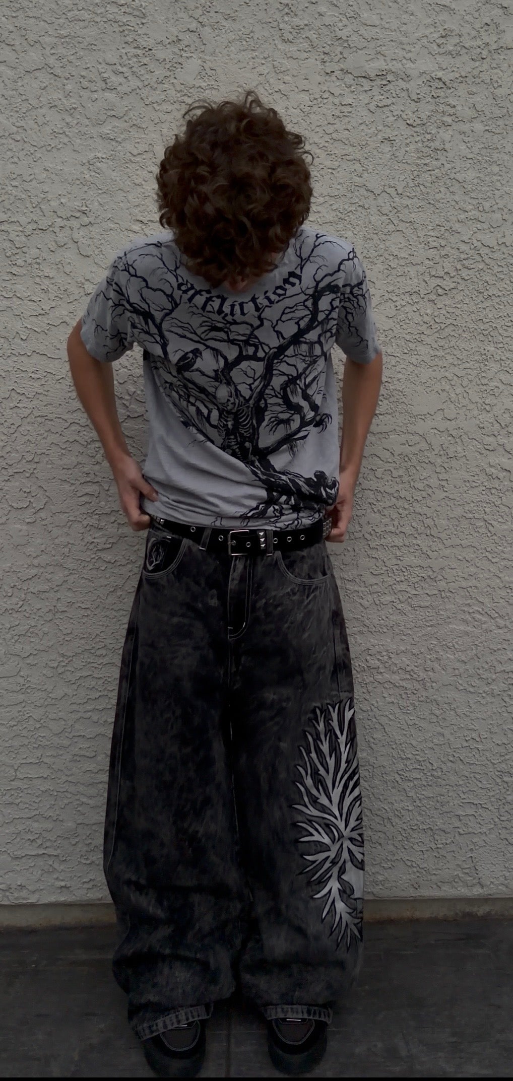 "V1" Wide Leg Jeans