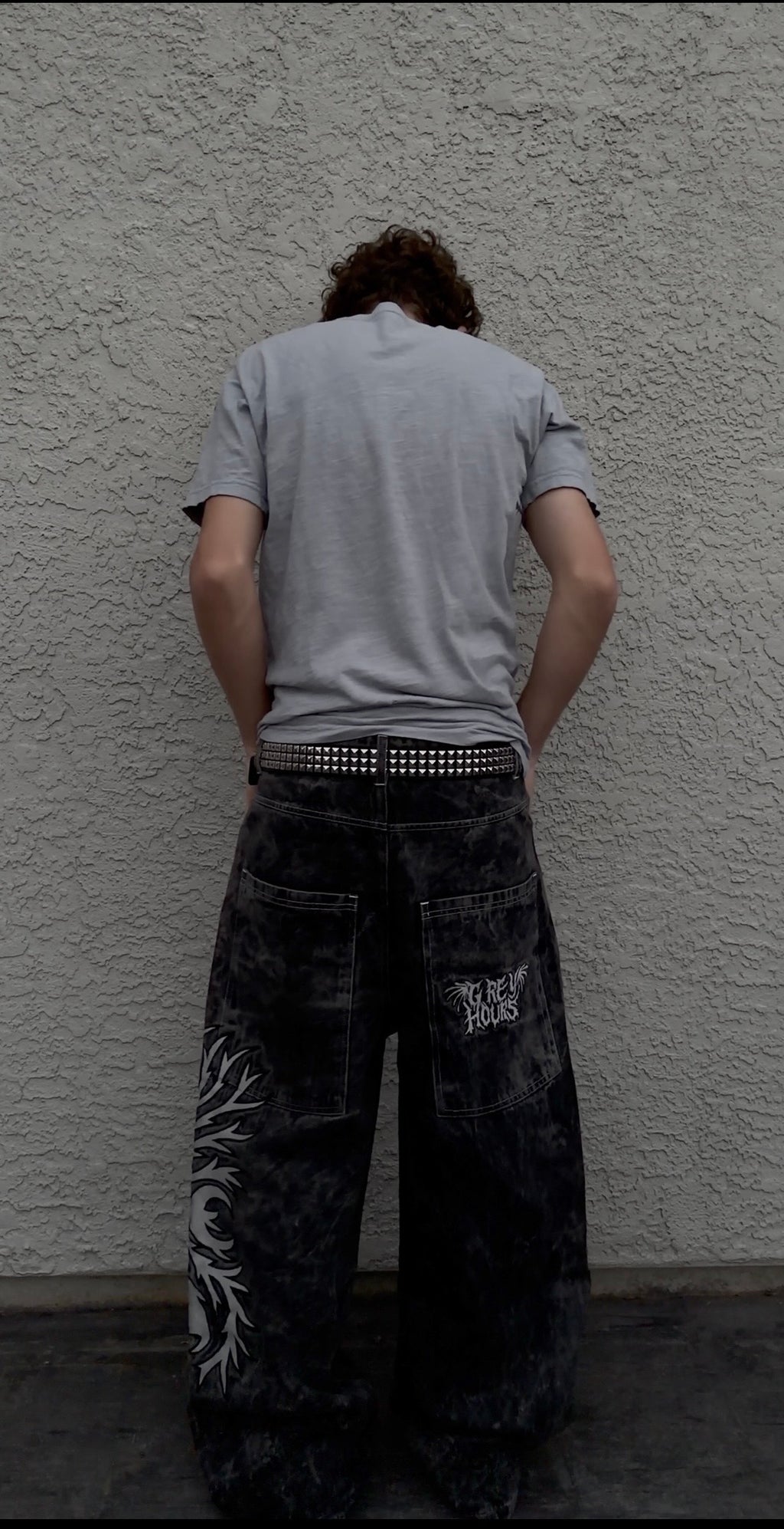 "V1" Wide Leg Jeans