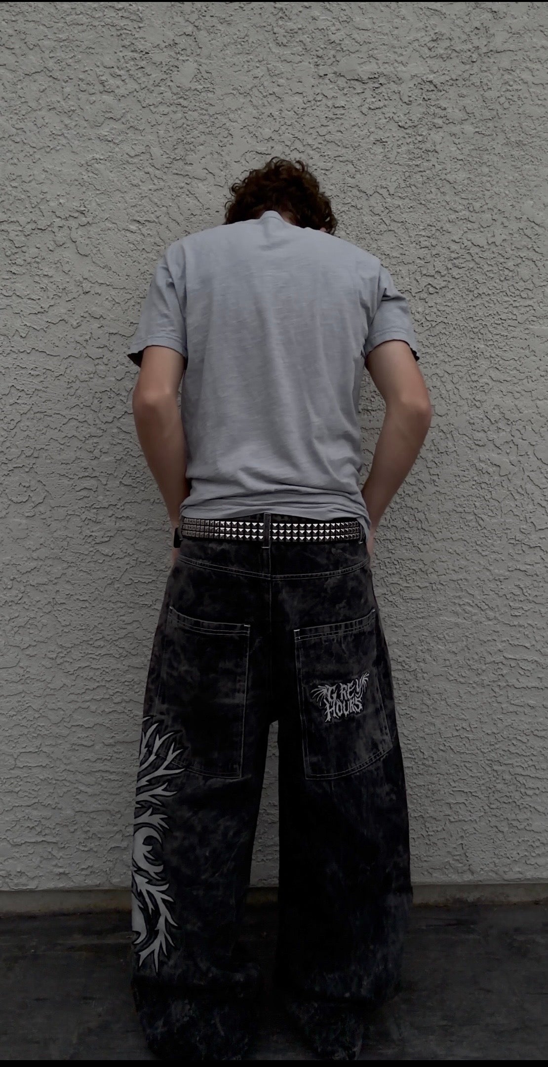 "V1" Wide Leg Jeans