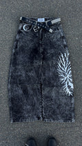 "V1" Wide Leg Jeans
