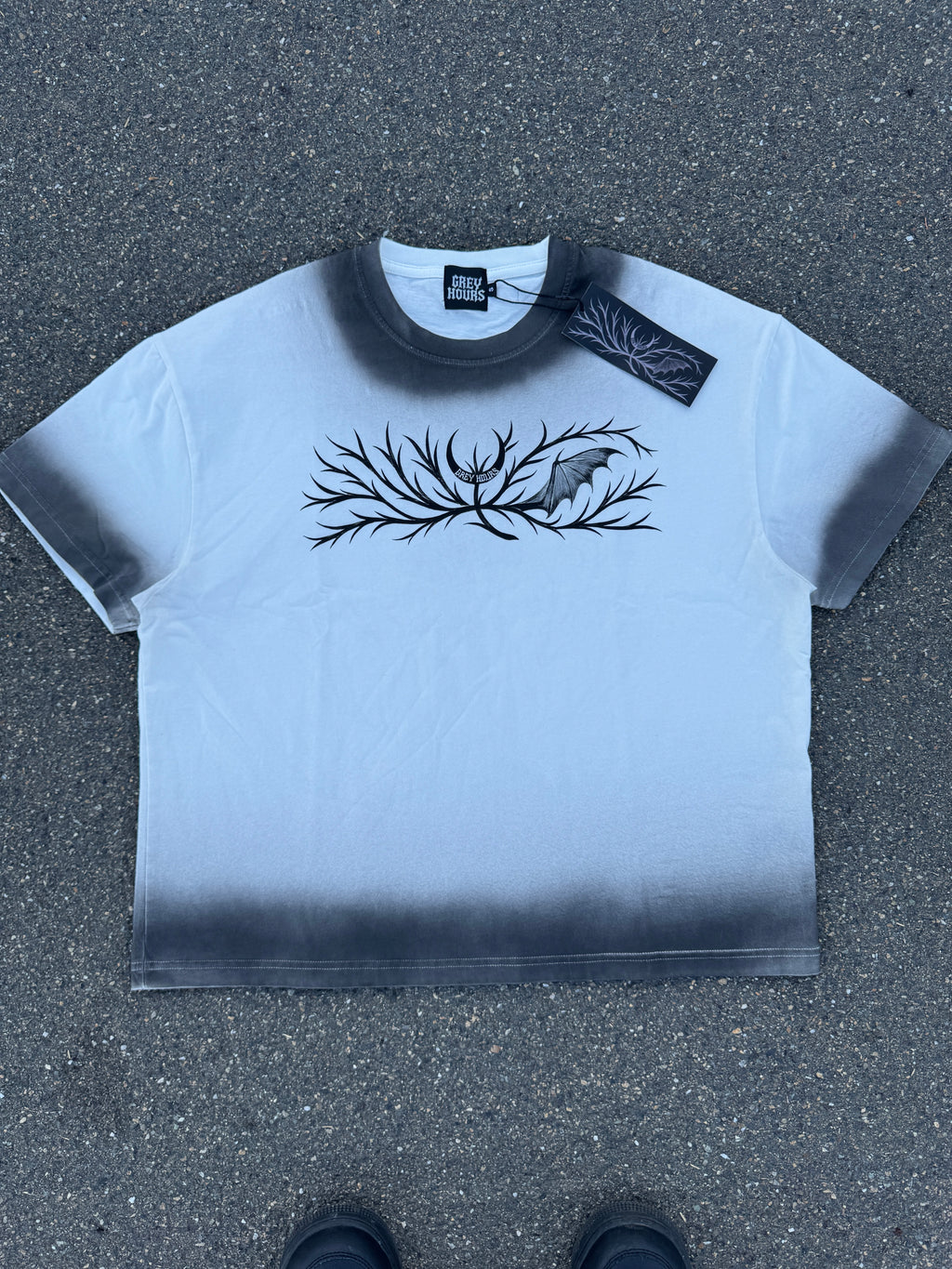 White "V2" Tee